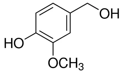 图片 4-羟基-3-甲氧基苄醇 [香草醇]，4-Hydroxy-3-methoxybenzyl alcohol；98%