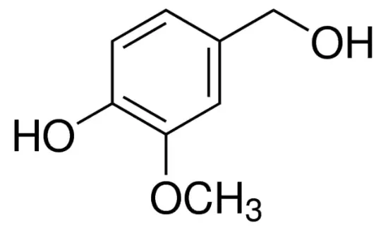 图片 4-羟基-3-甲氧基苄醇 [香草醇]，4-Hydroxy-3-methoxybenzyl alcohol；≥98%, FG