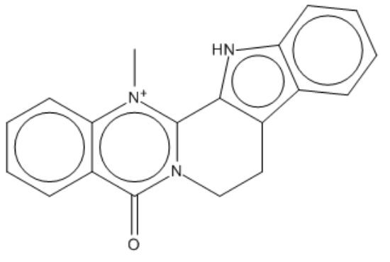 图片 去氢吴茱萸碱，Dehydroevodiamine；≥99%(HPLC)