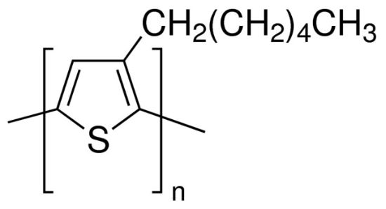 图片 聚(3-己基噻吩-2,5-二基)，Poly(3-hexylthiophene-2,5-diyl) [P3HT]；regioregular