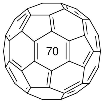 图片 富勒烯C70，[5,6]-Fullerene-C70；98%