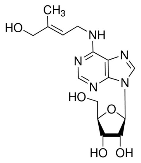图片 反式-玉米素核苷，trans-Zeatin-riboside；~95%