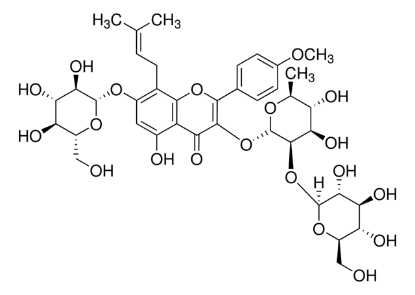 图片 淫羊霍定A [朝藿定A]，Epimedin A；phyproof® Reference Substance, ≥95.0% (HPLC)