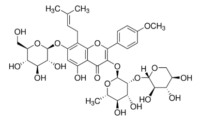 图片 淫羊霍定B [朝藿定B]，Epimedin B；phyproof® Reference Substance, ≥95.0% (HPLC)