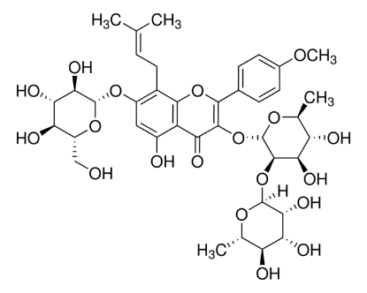 图片 淫羊霍定C [朝藿定C]，Epimedin C；phyproof® Reference Substance, ≥95.0% (HPLC)