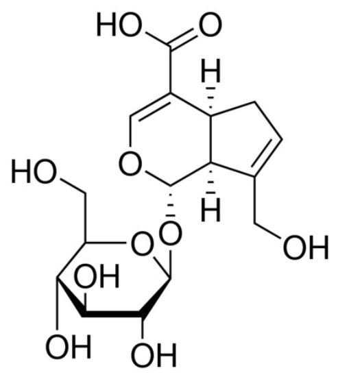 图片 京尼平苷酸 [栀子酸]，Geniposidic acid；≥98% (HPLC)