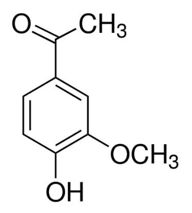 图片 4'-羟基-3'-甲氧基苯乙酮 [香草乙酮]，4′-Hydroxy-3′-methoxyacetophenone [Apocynin]；98%