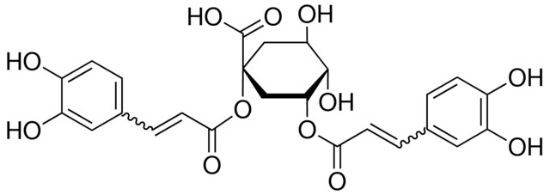 图片 1,5-二咖啡酰奎宁酸 [洋蓟素]，Cynarin [1,5-DQA]；phyproof® Reference Substance, ≥98.0% (HPLC)