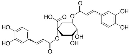 图片 1,5-二咖啡酰奎宁酸，1,5-Dicaffeoylquinic acid；analytical standard, ≥98.0% (HPLC)