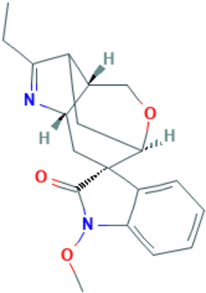 图片 钩吻素己 [胡蔓藤碱甲]，Gelsenicine