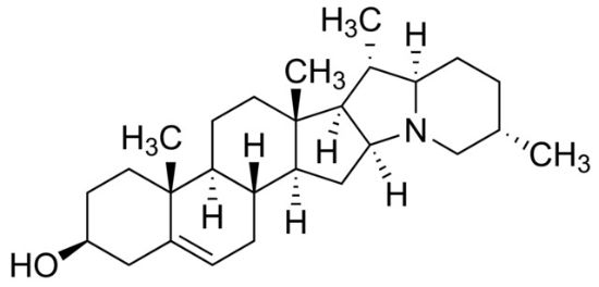 图片 龙葵次碱 [茄次碱, 茄碱]，Solanidine；≥97.0% (HPLC)