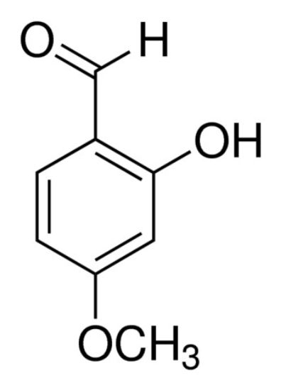 图片 2-羟基-4-甲氧基苯甲醛，2-Hydroxy-4-methoxybenzaldehyde；98%