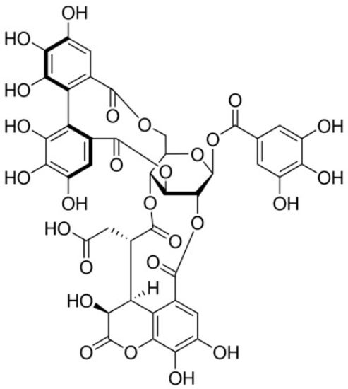 图片 诃子鞣酸，Chebulagic acid；analytical standard, ≥85.0% (HPLC)