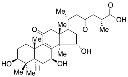 图片 灵芝酸C2，Ganoderic acid C2