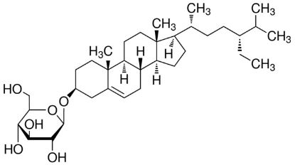 图片 β-谷甾醇 β-D-葡萄糖苷 [胡萝卜苷]，β-Sitosterol β-D-glucoside；analytical standard, ≥75.0% (HPLC)