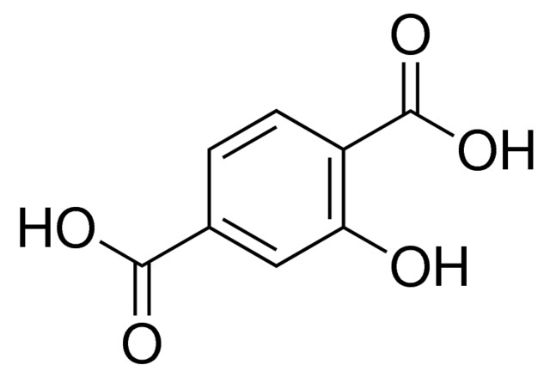 图片 2-羟基对苯二甲酸，2-Hydroxyterephthalic acid [H2BDC-OH]；97%