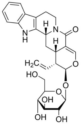 图片 喜果苷，Vincosamide；≥90% (LC/MS-ELSD)