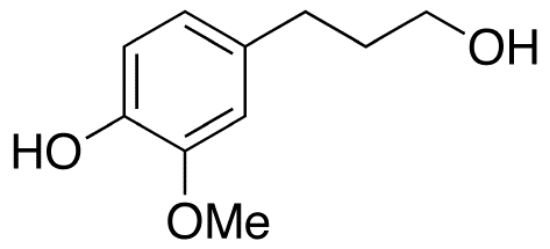图片 4-羟基-3-甲氧基苯丙醇 [二氢松柏醇]，4-Hydroxy-3-methoxybenzenepropanol [DHCA]
