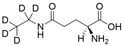 图片 茶氨酸-d5 (N-乙基-d5)，L-Theanine-d5 (N-ethyl-d5)