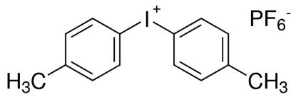图片 4,4'-二甲苯基碘鎓六氟磷酸盐，Bis(4-methylphenyl)iodonium hexafluorophosphate；98%