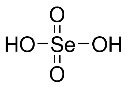 图片 硒酸溶液，Selenic acid solution；40 wt. % in H2O, 99.95% trace metals basis