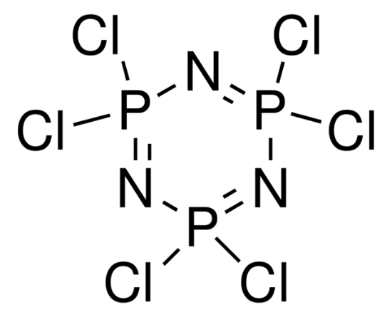 图片 膦酰氯三聚体 [六氯三聚磷腈]，Phosphonitrilic chloride trimer；99.95% trace metals basis