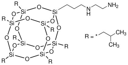 图片 PSS-[3-(2-氨乙基)氨基]丙基-取代七异丁基，PSS-[3-(2-Aminoethyl)amino]propyl-Heptaisobutyl substituted