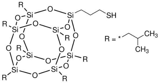 图片 PSS-(3-巯基)丙基-七异丁基取代，PSS-(3-Mercapto)propyl-Heptaisobutyl substituted