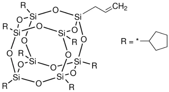 图片 PSS-烯丙基-七环戊基取代，PSS-Allyl-Heptacyclopentyl substituted