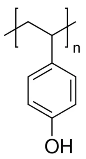 图片 聚(4-乙烯基苯酚)，Poly(4-vinylphenol) [PVP]；average Mw ~25,000
