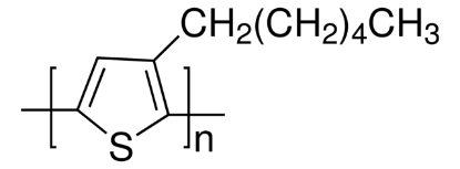 图片 聚(3-己基噻吩-2,5-二基)，Poly(3-hexylthiophene-2,5-diyl) [P3HT]；regioregular, average Mw 50,000-75,000