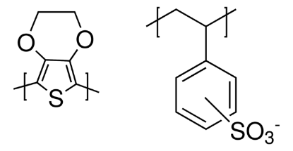 图片 聚乙撑二氧噻吩-聚(苯乙烯磺酸盐)，Poly(3,4-ethylenedioxythiophene)-poly(styrenesulfonate) greener alternative；high-conductivity grade