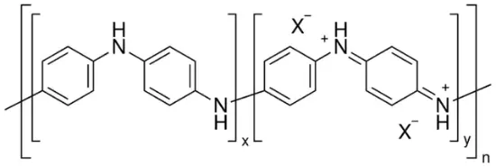 图片 聚苯胺 (祖母绿碱)，Polyaniline (emeraldine salt) [PANI]；composite (20 wt.% polyaniline on carbon black)