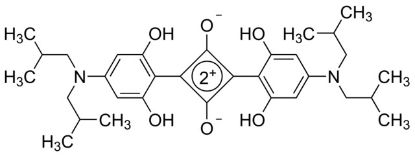 图片 2,4-双[4-(N,N-二异丁基氨基)-2,6-二羟基苯基]方酸，2,4-Bis[4-(N,N-diisobutylamino)-2,6-dihydroxyphenyl] squaraine；97%