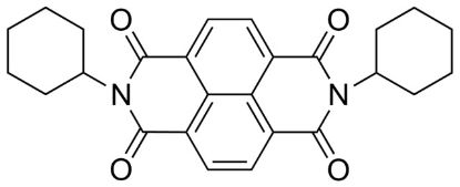 图片 1,3,6,8(2H,7H)-四酮, 2,7-二环己基苯并[lmn][3,8]菲咯啉，1,3,6,8(2H,7H)-Tetraone, 2,7-dicyclohexylbenzo[lmn][3,8]phenanthroline [NDI-cy6]；98%
