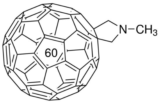 图片 N-甲基富勒烯吡咯烷，N-Methylfulleropyrrolidine [MFP, MPC60, NMPC60]；99% (HPLC)