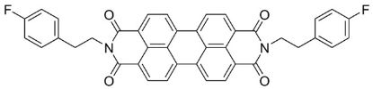 图片 2,9-双[2-(4-氟苯基)乙基]蒽[2,1,9-def:6,5,10-d′e′f′]二异喹啉-1,3,8,10(2H,9H)四元，2,9-Bis[2-(4-fluorophenyl)ethyl]anthra[2,1,9-def:6,5,10-d′e′f′]diisoquinoline-1,3,8,10(2H,9H)tetrone [4FPEPTC]；95%