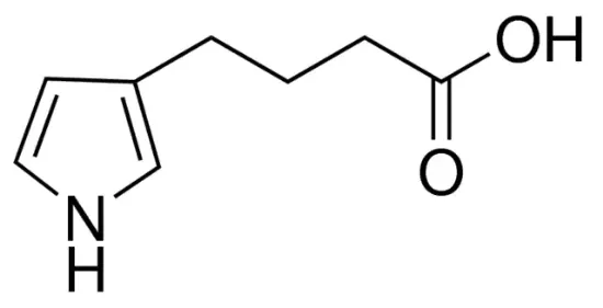 图片 4-(3-吡咯基)丁酸，4-(3-Pyrrolyl)butyric acid；95%