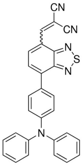 图片 2-[7-(4-二苯基氨基苯基)-2,1,3-苯并噻二唑-4-基]亚甲基丙二腈，2-[7-(4-Diphenylaminophenyl)-2,1,3-benzothiadiazol-4-yl]methylenepropanedinitrile [DPDCPB]；96%