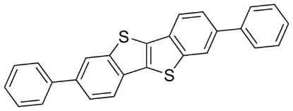 图片 2,7 -二苯基[1] 苯并噻吩[3,2-b][1]苯并噻吩，2,7-Diphenyl[1]benzothieno[3,2-b][1]benzothiophene [DPh-BTBT]；sublimed grade, 99%
