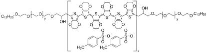 图片 聚(3,4-乙烯二氧噻吩),双聚(乙二醇),月桂基封端，Poly(3,4-ethylenedioxythiophene), bis-poly(ethyleneglycol), lauryl terminated [PEDOT:PEG]；0.7 wt. % (dispersion in nitromethane), contains p-toluenesulfonate as dopant