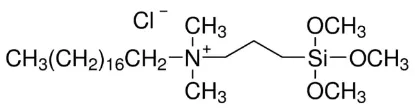 图片 二甲基十八烷基[3-(三甲氧基硅基)丙基]氯化铵溶液，Dimethyloctadecyl[3-(trimethoxysilyl)propyl]ammonium chloride solution [DTSACl]；42 wt. % in methanol