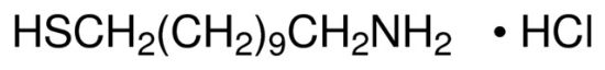 图片 巯基-十一胺盐酸盐，11-Amino-1-undecanethiol hydrochloride [AUT]；97%