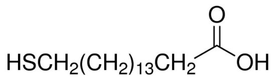 图片 16-巯基十六碳酸，16-Mercaptohexadecanoic acid [MHDA]；98%