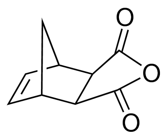图片 顺-5-降冰片烯-外型-2,3-二甲酸酐，cis-5-Norbornene-exo-2,3-dicarboxylic anhydride；95%