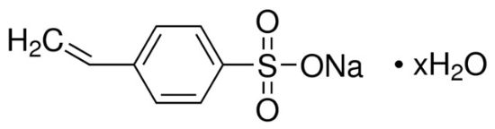 图片 4-苯乙烯磺酸钠盐水合物，4-Styrenesulfonic acid sodium salt hydrate [NaSS]
