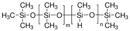 图片 聚(二甲基硅氧烷-co-甲基氢硅氧烷), 三甲基硅烷末端，Poly(dimethylsiloxane-co-methylhydrosiloxane), trimethylsilyl terminated；average Mn ~950, methylhydrosiloxane 50 mol %