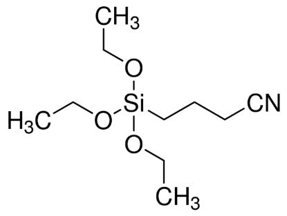 图片 3-氰丙基三乙氧基硅，3-Cyanopropyltriethoxysilane [CPTS]；98%