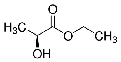 图片 (-)-L-乳酸乙酯，(−)-Ethyl L-lactate；purum, ≥98.0% (sum of enantiomers, GC)