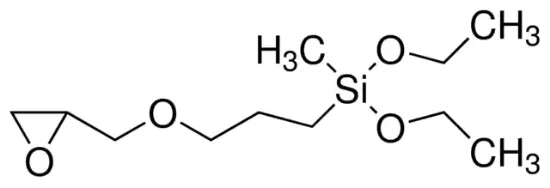 图片 二乙氧基甲基[(3-环氧乙烷基甲氧)丙基]硅烷，Diethoxy(3-glycidyloxypropyl)methylsilane [GPMS]；97%